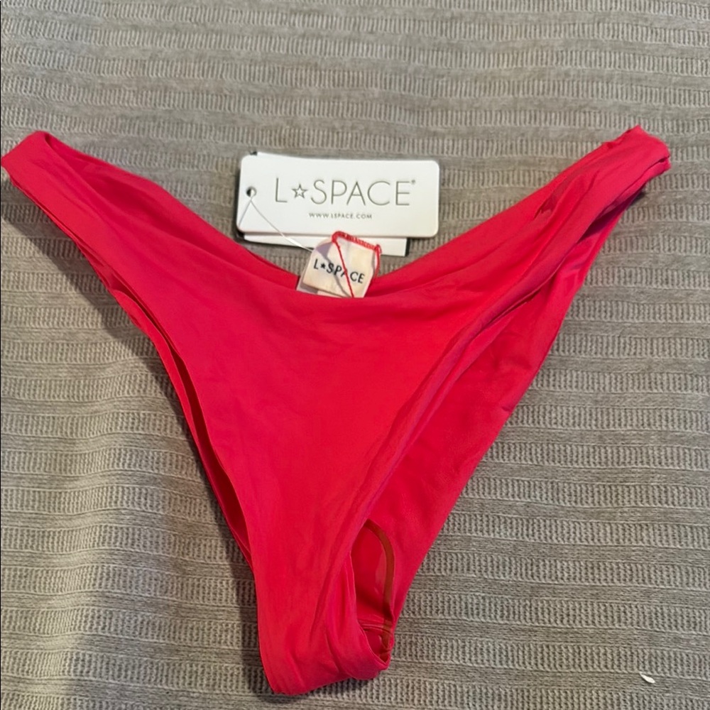 L*Space Hot Pink Swim Bottom